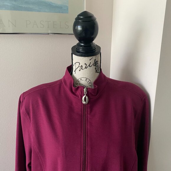 Alia Athletic Style Light Zip Up Jacket - Picture 3 of 7